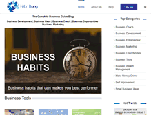 Tablet Screenshot of nitinbang.com